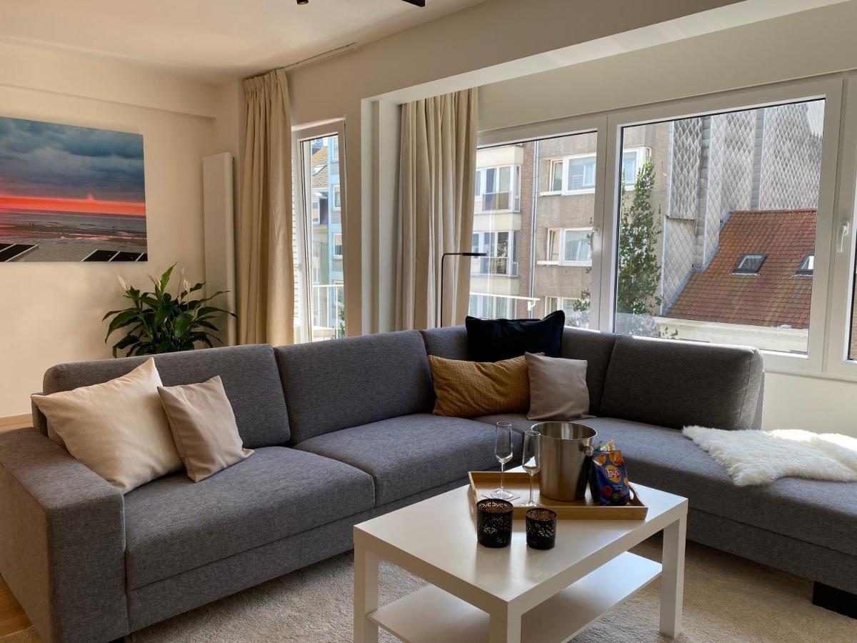 Chiara Luxueus Rustig Appartement Ostende Exterior foto